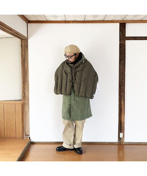 The Loft Labo✕NANGA ザロフトラボ GRABノーカラーダウン miffew [G] ミフュー ロフトラボ The LOFT LABO ノーカラー