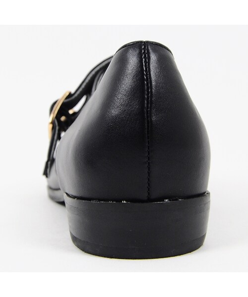 ORiental TRaffic（オリエンタルトラフィック）の「モンクストラップシューズ（シューズ・レディース・ベージュ/ブラック・34/35/36/37/38/39/40/41/42）」の4枚目の写真