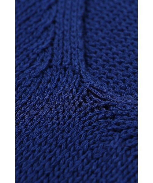 ORENDA（オレンダ）の「很好搭的鏤空垂墜感針織罩衫（トップス・レディース・粉橘/黃/藍/水藍/黑・F）」の22枚目の写真