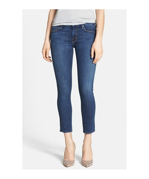Mother（マザー）の「MOTHER 'The Looker' Crop Skinny Jeans (Flowers from the ...