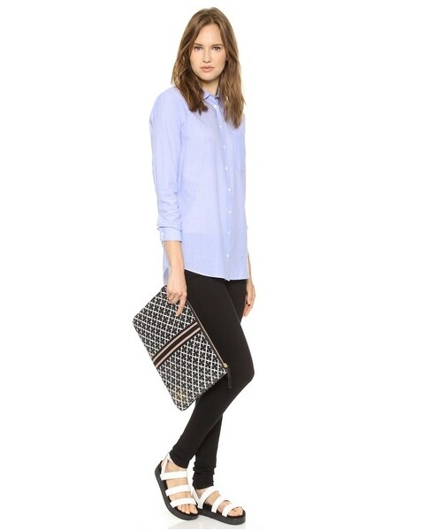 BY MALENE BIRGER（バイマレーネビルガー）の「By Malene Birger Kampy Clutch（クラッチバッグ・レディース・Black/Sea・One Size）」の9枚目の写真