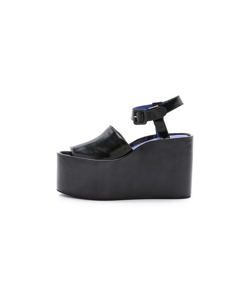 Jeffrey Campbell(ジェフリーキャンベル)の「Jeffrey Campbell Chynna Flatform Sandals(その他シューズ・レディース・Black・8/8.5/10/9.5/7/7.5/6/9/6.5/11)」の5枚目の写真