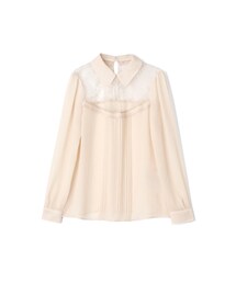 MAISON DE REEFUR | Lace Combination Pintuck Blouse(その他)