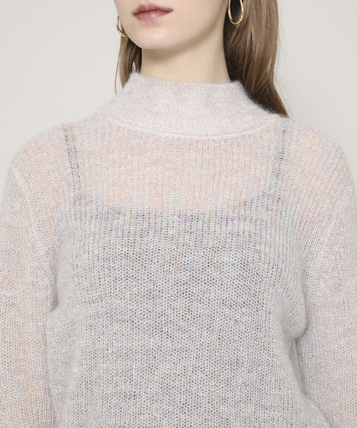 Ameri（アメリ）の「アンドレスドグリッタータートルニット（）」 - WEAR