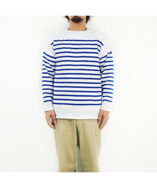 SAINT JAMES（セントジェームス）の「NAVAL [NEIGE /GITANE(WHBL)]（Tシャツ/カットソー・メンズ・その他）」の2枚目の写真