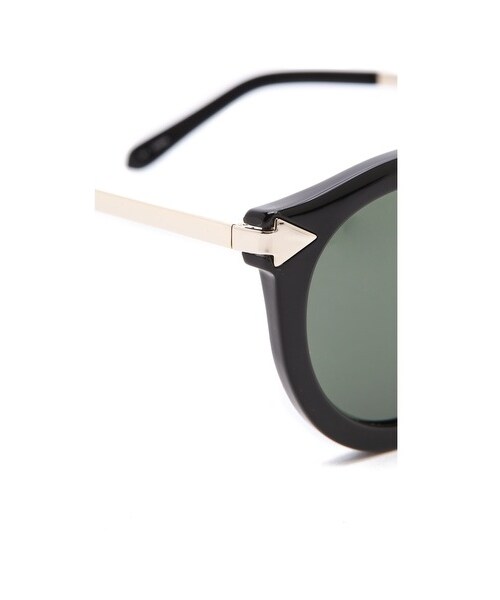 KAREN WALKER（カレンウォーカー）の「Karen Walker The Harvest Sunglasses（サングラス・Black・One Size）」の3枚目の写真