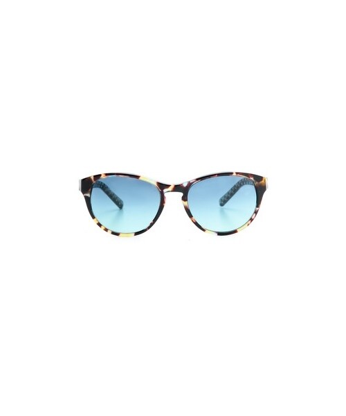 TORY BURCH(トリーバーチ)の「Tory Burch Round Sunglasses(サングラス・Blue Tortoise/Teal Gradient/Dark Tortoise/Navy Orange・One Size)」の8枚目の写真
