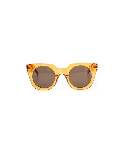 MARC JACOBS（マークジェイコブス）の「Marc Jacobs Sunglasses Transparent Sunglasses（サングラス・Transparent Orange・One Size）」の4枚目の写真