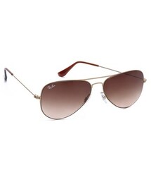 Ray-Ban | Ray-Ban Highstreet Matte Aviator Sunglasses(サングラス)