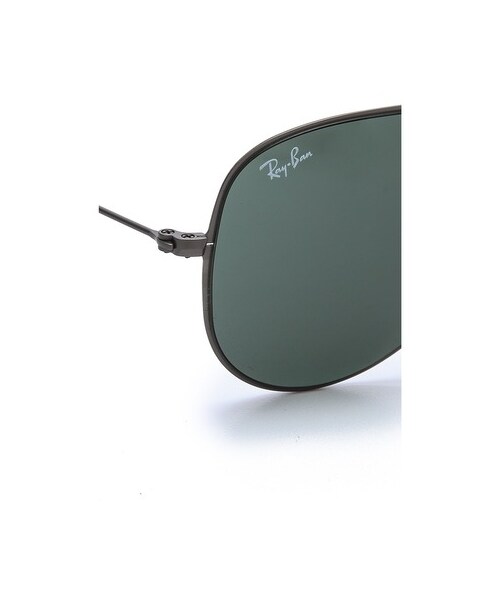 Ray-Ban（レイバン）の「Ray-Ban Highstreet Matte Aviator Sunglasses（サングラス・Gold/Brown Gradient・One Size）」の3枚目の写真