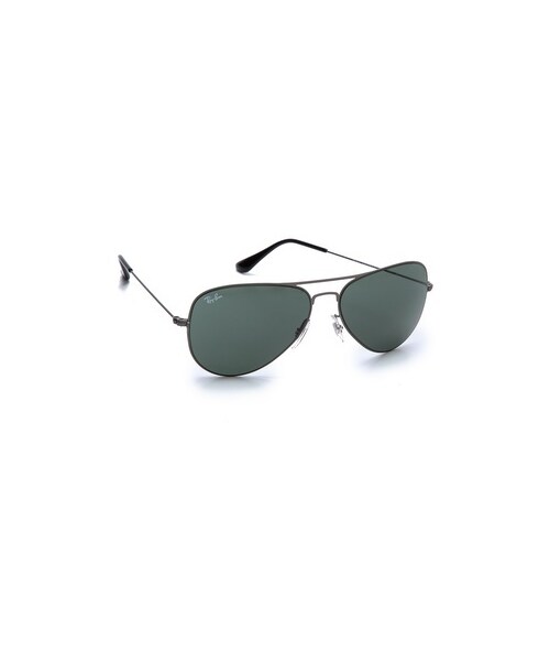 Ray-Ban（レイバン）の「Ray-Ban Highstreet Matte Aviator Sunglasses（サングラス・Gold/Brown Gradient・One Size）」の8枚目の写真