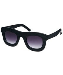 asos | ASOS Chunky Flat Front Retro Sunglasses(サングラス)