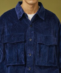 Jieda（ジエダ）の「VELVET OVER SHIRT（）」 - WEAR