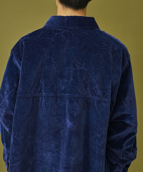 Jieda（ジエダ）の「VELVET OVER SHIRT（）」 - WEAR