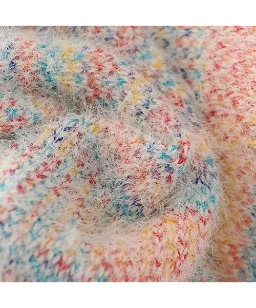 no brand（ノーブランド）の「ボヘミアンポンチョニット（ニット/セーター・レディース・その他）」の4枚目の写真