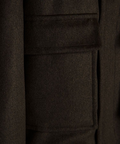 LIDNM(リドム)の「MELANGE WOOL BLOUSON(ブルゾン・メンズ・ベージュ/ブラウン・M/L)」の15枚目の写真