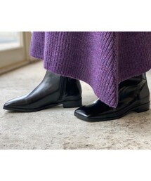 ZURI ・Low Heel Ankle Boots（0W48048H）