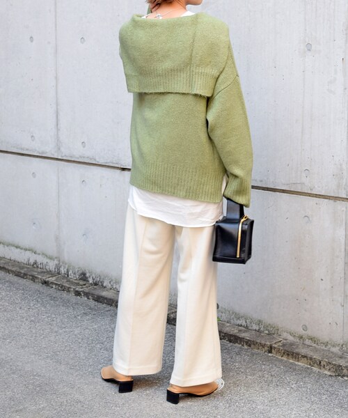 no brand（ノーブランド）の「セーラーカラーニットPO（ニット/セーター・レディース・その他）」の4枚目の写真