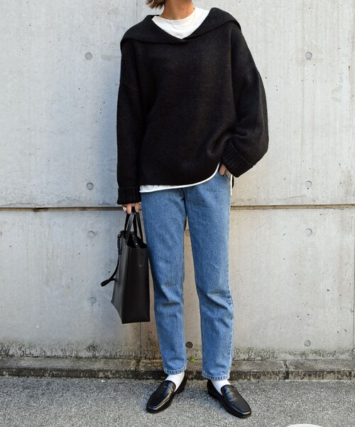 no brand（ノーブランド）の「セーラーカラーニットPO（ニット/セーター・レディース・その他）」の5枚目の写真