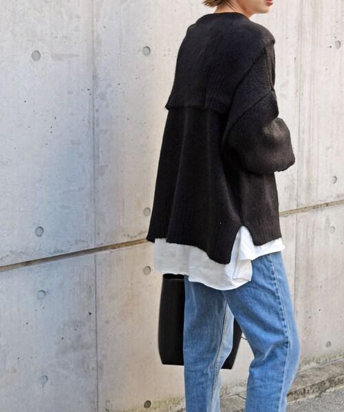 no brand（ノーブランド）の「セーラーカラーニットPO（ニット/セーター・レディース・その他）」の6枚目の写真