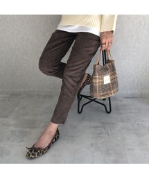 copine | 楽な着心地ウエストゴム！柔らかなコーデュロイテーパードパンツ【クリックポスト対象商品】(その他パンツ)