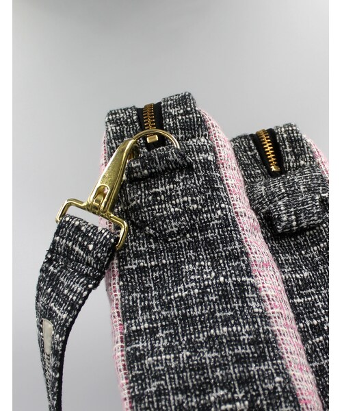 no brand（ノーブランド）の「Wスクエアショルダーバッグ／ピンク／品番：HB70B【送料無料・代引き手数料無料】（ショルダーバッグ・レディース・その他）」の8枚目の写真