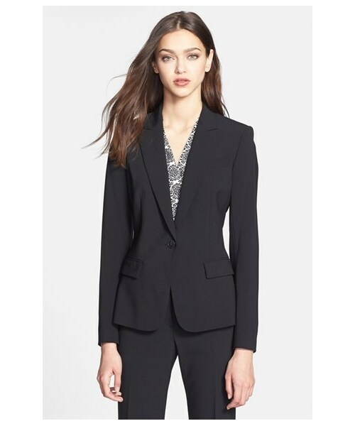 Theory ブラック テーラードジャケット 4 theory（セオリー）の「Theory 'Gabe B.' Stretch Wool Blazer
