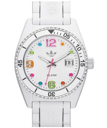 adidas | adidas Originals 'Brisbane' Silicone Strap Watch, 42mm(アナログ腕時計)