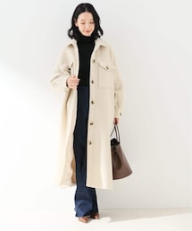 Spick & Span（スピックアンドスパン）の「ウールナッピングCPOロングコート（ジャケット/アウター）」