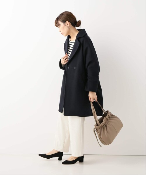 B.C STOCK（ベーセーストック）の「ドルマンチェスターコート（ジャケット/アウター・ベージュ/フリー/在庫あり）」の8枚目の写真