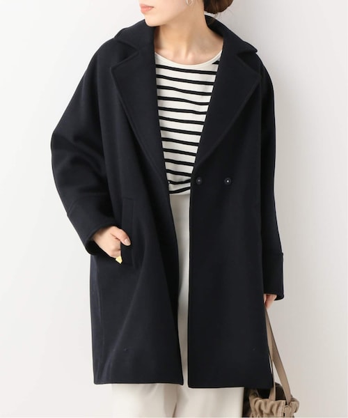 B.C STOCK（ベーセーストック）の「ドルマンチェスターコート（ジャケット/アウター・ベージュ/フリー/在庫あり）」の3枚目の写真