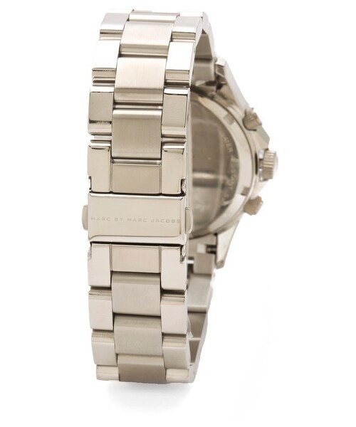 Marc by Marc Jacobs（マークバイマークジェイコブス）の「Marc by Marc Jacobs Rock Chronograph Watch（アナログ腕時計・Silver・One Size）」の3枚目の写真