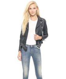 Acne Studios | Acne Studios Mock Leather Moto Jacket(ライダースジャケット)