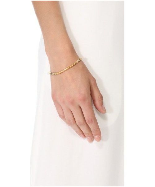 【新品】EDDIE BORGO ピラミッドテニスブレスレット スタッズ ゴールド 新品】EDDIE BORGO ピラミッドテニスブレスレット スタッズ