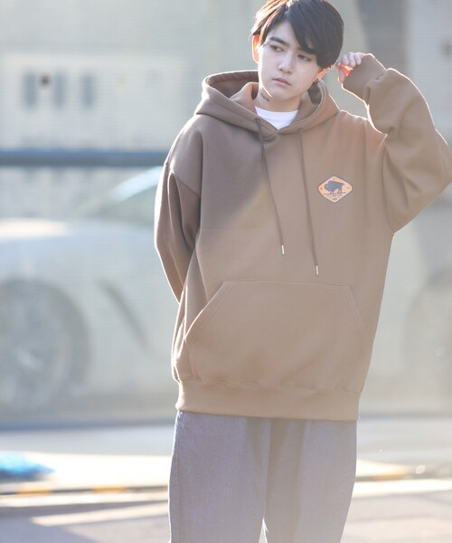 stone  フードパーカー パーカー ストーンウォッシュ ハードグラフィック / Stonewashed Hard