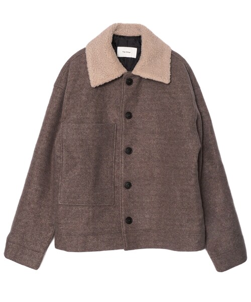 BOYSHE（ボーイシー）の「フリースカラーブルゾンジャケット（ブルゾン・レディース・その他）」の13枚目の写真