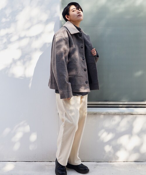 BOYSHE（ボーイシー）の「フリースカラーブルゾンジャケット（ブルゾン・レディース・その他）」の8枚目の写真