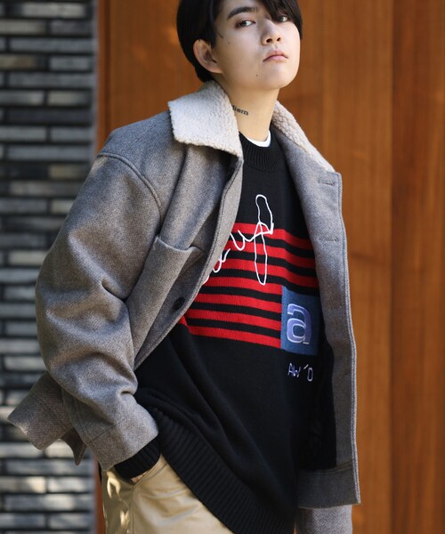 BOYSHE（ボーイシー）の「フリースカラーブルゾンジャケット（ブルゾン・レディース・その他）」の9枚目の写真