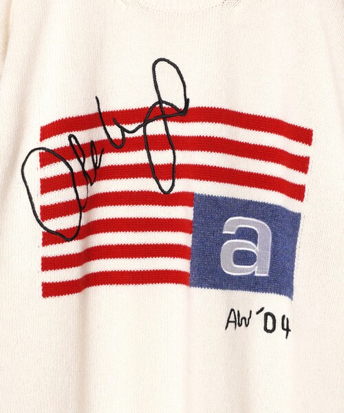 BOYSHE(ボーイシー)の「星条旗ラムウールクルーネックニット アイボリー(ニット/セーター・レディース・その他)」の13枚目の写真