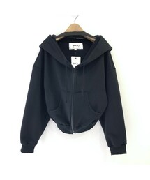 no brand（ノーブランド）の「00○○　コットン裏起毛フォールパーカー BLACK　ショート / 2012-10（パーカー）」