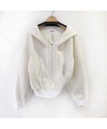 no brand（ノーブランド）の「00○○　コットンボアフォールパーカー WHITE　ショート / 2010-202（パーカー）」