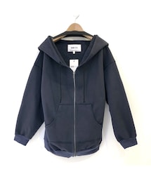 no brand（ノーブランド）の「00○○　コットンボアフォールパーカー NAVY / 2010-203（パーカー）」