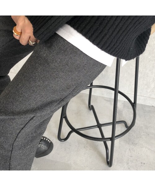 copine（コピン）の「きれいめにもカジュアルにも！タック入りテーパードパンツ【クリックポスト対象商品】（その他パンツ・レディース・その他）」の14枚目の写真