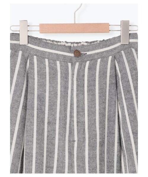 Samansa Mos2（サマンサ モスモス）の「≪USED≫ヘリンボンワイドパンツ（パンツ・アイボリー/グレー・F）」の3枚目の写真