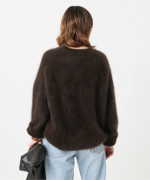 美品✨ドゥーズィエムクラス　Fluffy sweater ブラウン Deuxieme Classe（ドゥーズィエムクラス）の「《予約》Fluffy