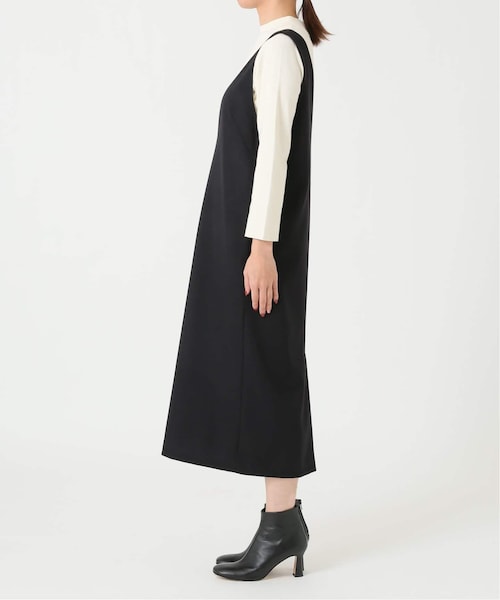 Noble（ノーブル）の「《予約》T/WダブルクロスVネックワンピース