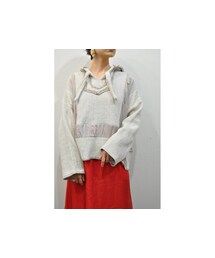 RehersalL | トリミングメキシカンパーカー(パーカー)