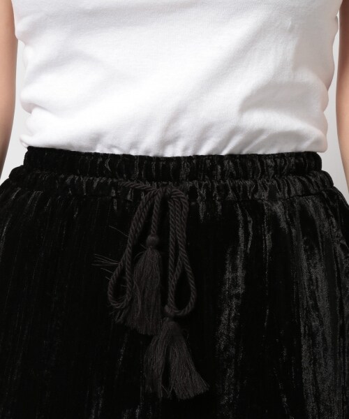PAGEBOY（ページボーイ）の「【WEB先行予約】クラッシュベロアルーズパンツ（パンツ・レディース・ブラック/グレージュ/ダークブラウン・F）」の12枚目の写真