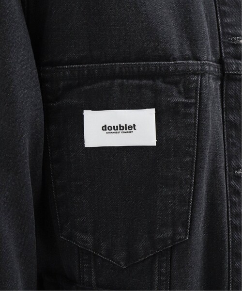 WISM（ウィズム）の「FOOD HAND-PAINTED DENIM JACKET（ジャケット/アウター・ブラック/M/残り1点/L）」の20枚目の写真
