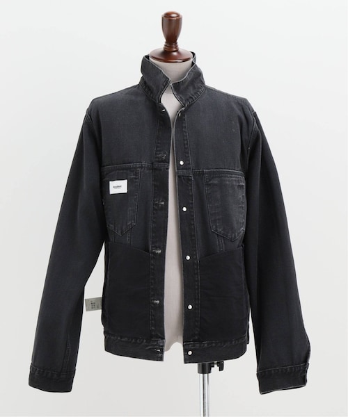 WISM（ウィズム）の「FOOD HAND-PAINTED DENIM JACKET（ジャケット/アウター・ブラック/M/残り1点/L）」の18枚目の写真